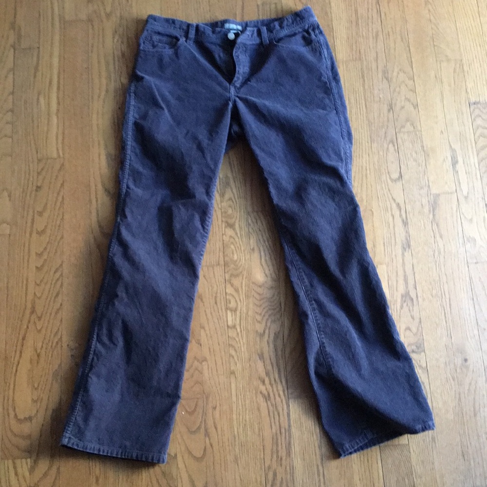 Women’s brown cords J Crew size 8
